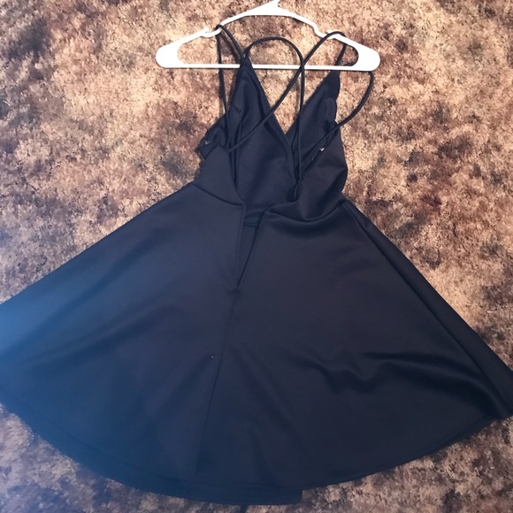 Navy Blue Dress - Picture 4 of 4